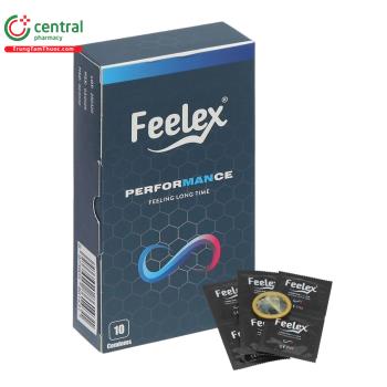 Bao cao su Feelex Performance (Hộp 10 chiếc)
