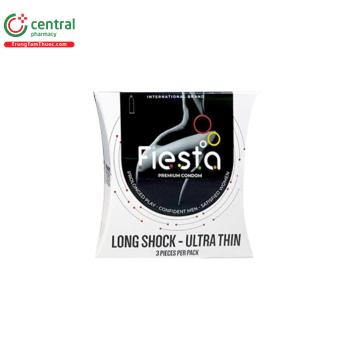 Bao cao su Fiesta Long Shock Ultra Thin