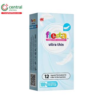 Bao Cao Su Fiesta Ultra Thin (Hộp 12 cái)