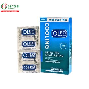 Bao cao su Oleo Lampo Cooling (Hộp 10 cái)