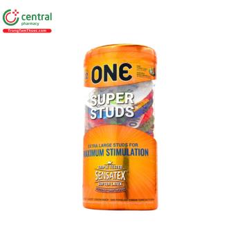 Bao cao su One Super Studs (Hộp 12 chiếc)