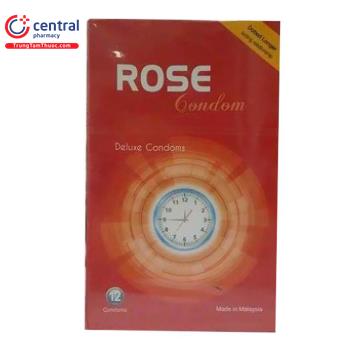 Bao cao su Rose Condom (Hộp 12 chiếc)