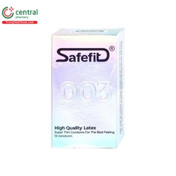Bao cao su Safefit 003 S52 (Hộp 12 cái)