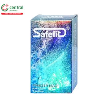 Bao cao su Safefit Freezer Max S52 (Hộp 10 cái)