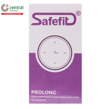 Bao cao su SafeFit ProLong (Hộp 12 cái)