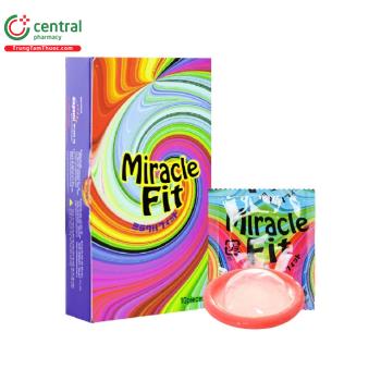 Bao cao su Sagami Miracle Fit (Hộp 10 cái)