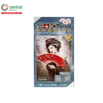 Bao cao su Saporo Men Passion (Hộp 10 bao)