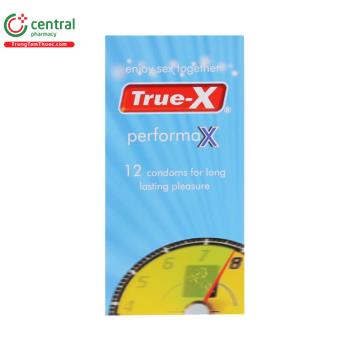 Bao cao su True-X PerformaX (Hộp 12 cái)