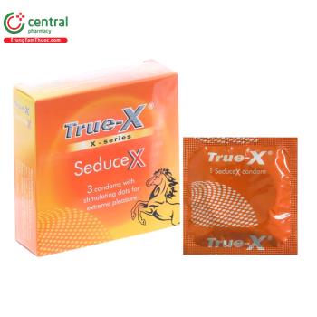 Bao cao su True-X SeduceX (Hộp 3 cái)