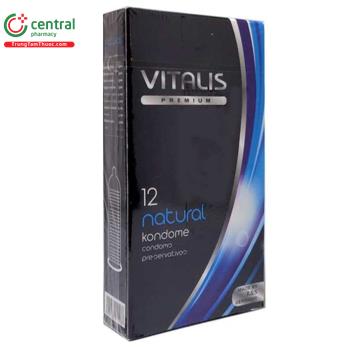 Bao cao su Vitalis Natural (Hộp 12 cái)