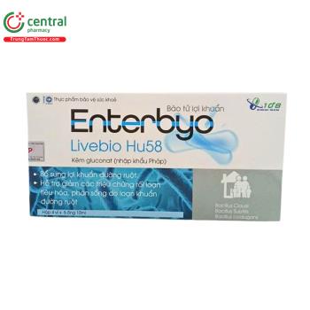 Bào tử lợi khuẩn Enterbyo Livebio Hu58