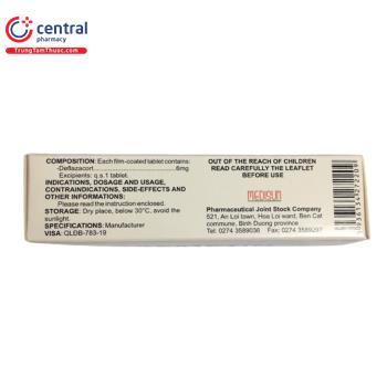 [CHÍNH HÃNG] Thuốc Basmetin 6mg ức chế miễn dịch, chống viêm