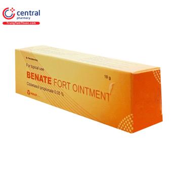 Thuốc Benate Fort Ointment 10g trị ngứa da, viêm da dị ứng
