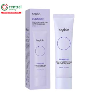 Beplain Sunmuse Tone Up & Correcting Matte Sunscreen SPF50+ PA++++