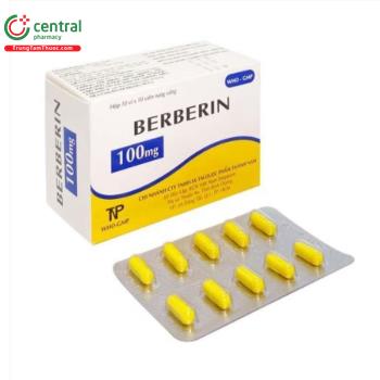 Berberin 100mg Dược Phẩm Thành Nam