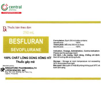 Besfluran 250ml