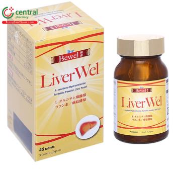 Thuốc Bewel Liverwel - Giúp giải độc gan, tăng cường chức năng gan