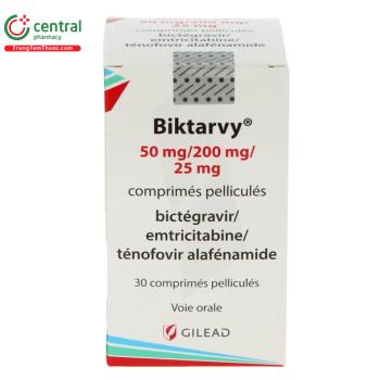 Biktarvy 50mg/200mg/25mg