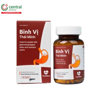 Bình Vị Thái Minh (lọ 80 viên)