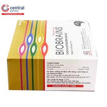 Thuốc Biobrains điều trị sa sút trí tuệ, chấn thương sọ não, đột quỵ