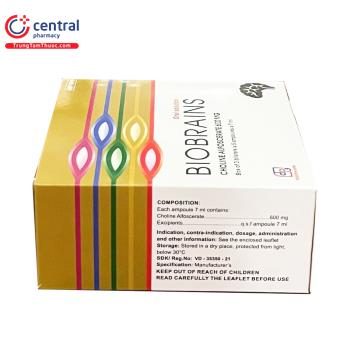 Thuốc Biobrains điều trị sa sút trí tuệ, chấn thương sọ não, đột quỵ