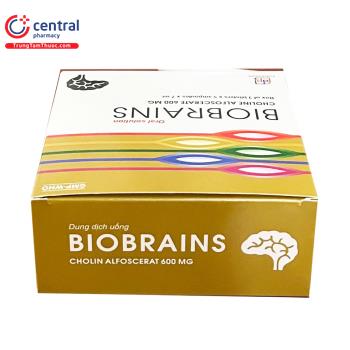 Thuốc Biobrains điều trị sa sút trí tuệ, chấn thương sọ não, đột quỵ