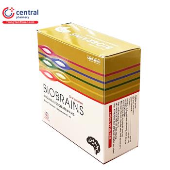 Thuốc Biobrains điều trị sa sút trí tuệ, chấn thương sọ não, đột quỵ