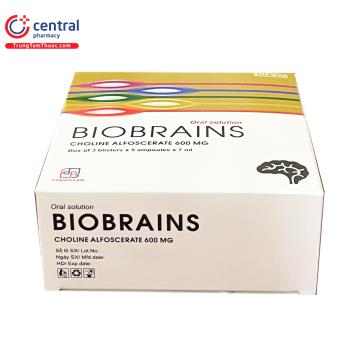 Thuốc Biobrains điều trị sa sút trí tuệ, chấn thương sọ não, đột quỵ