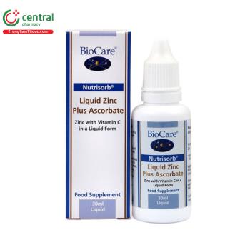 Biocare Liquid Zinc Plus Ascorbate