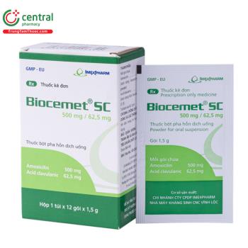 Biocemet SC 500mg/62,5mg