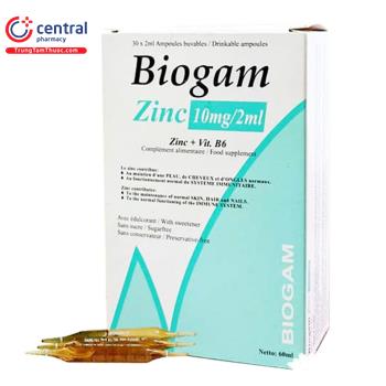 Biogam ZinC 10mg/2ml
