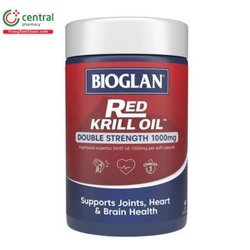 Bioglan Red Krill Oil Double Strength 1000mg