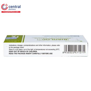 Thuốc Bisoloc 5mg điều trị bệnh mạch vành, tăng huyết áp, suy tim mạn
