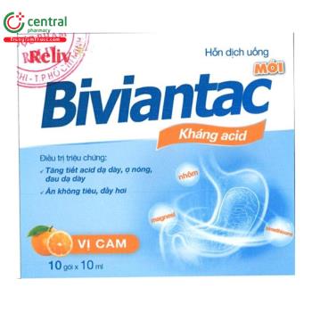 Biviantac New Orange Taste