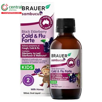 Black Elderberry Cold & Flu Forte