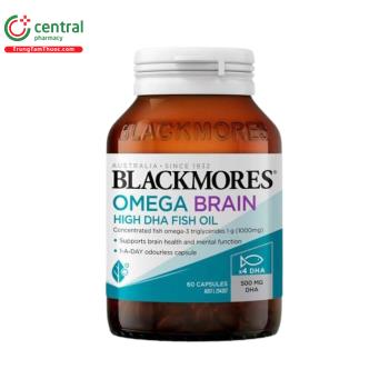 Blackmores Omega Brain High DHA Fish Oil