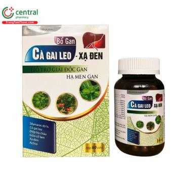 Bổ Gan Cà Gai Leo - Xạ Đen