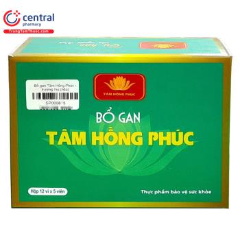 Bổ gan Tâm Hồng Phúc