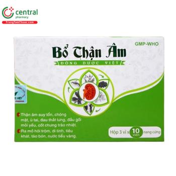 Bổ Thận Âm Đông Dược Việt