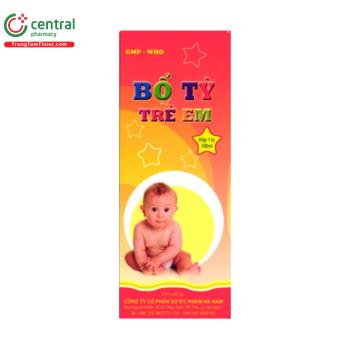 Bổ tỳ trẻ em dược phẩm Hà Nam