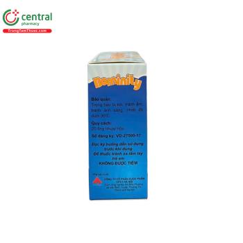 Thuốc Bominity - thuốc bổ sung vitamin C, tăng sức đề kháng cho trẻ