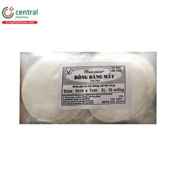 Bông băng mắt Bảo Thạch 5cm x 7cm (10 miếng) 