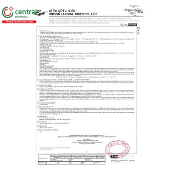 Thuốc Bosnum 180mg giảm triệu chứng dị ứng mũi và mày đay mạn tính