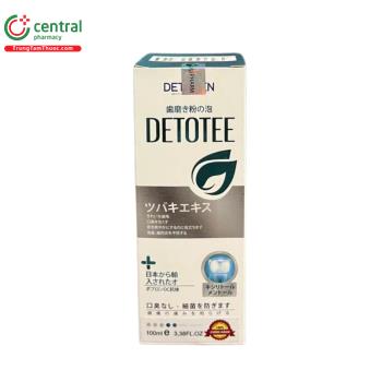 Bọt đánh răng Detotee 100ml