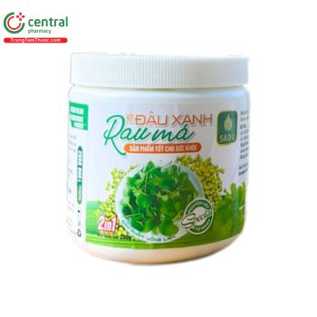 Bột Đậu Xanh Rau Má Sadu