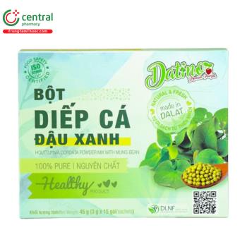 Bột Diếp Cá Đậu Xanh Datino