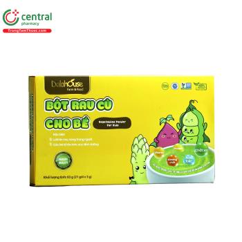 Bột Rau Củ Cho Bé Dalahouse