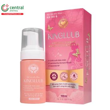 Bọt rửa phụ khoa Kingluub