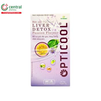 Bột sủi Opticool Liver Detox Passion Flavour
