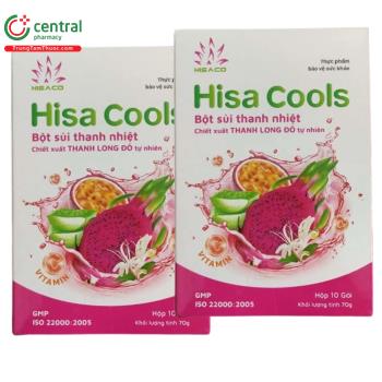 Bột Sủi Thanh Nhiệt Hisa Cools 